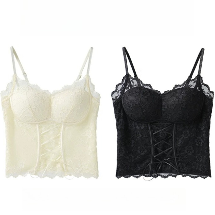 Underwire Bra Padded - Lace Padded Camisole No Underwire V