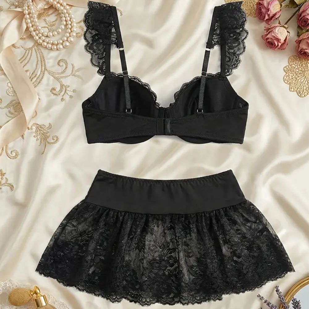Fashion Open Design Sexy Lace  - огляд і ціна Sheer Mesh Bra